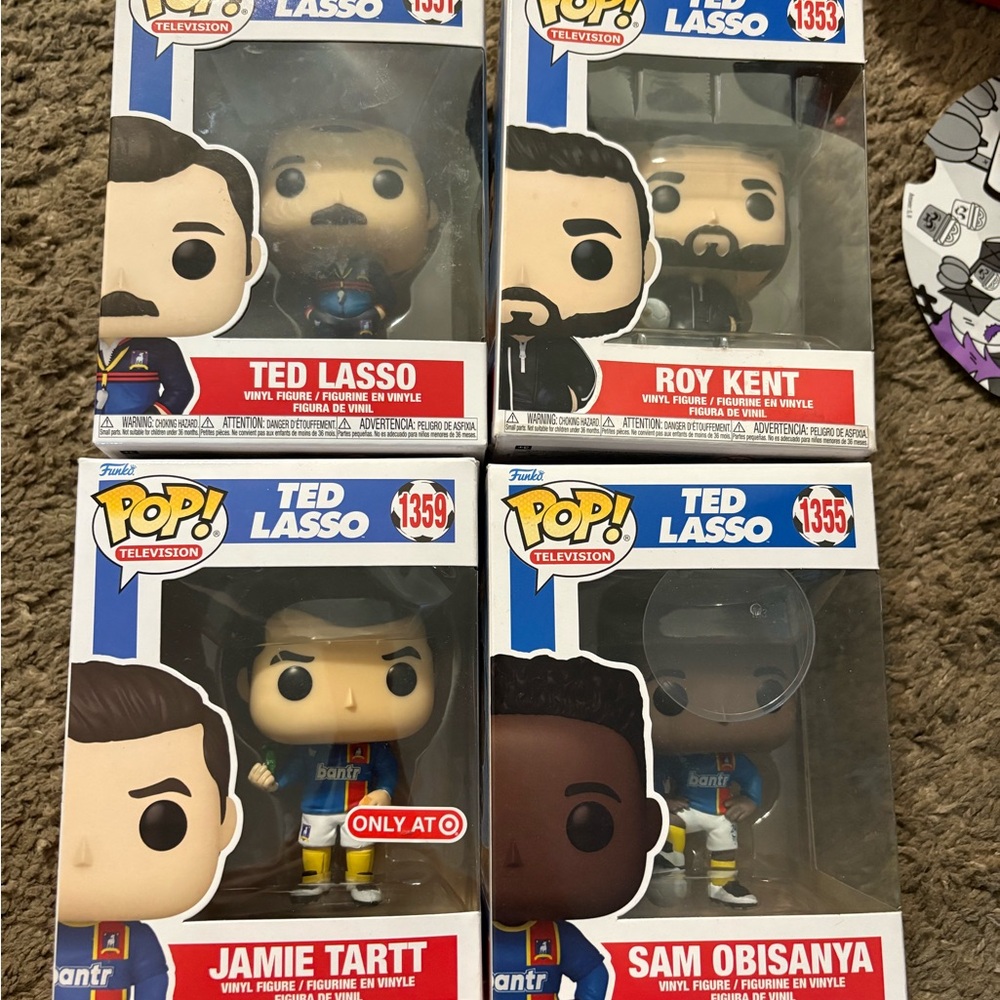 Funko Pop! Ted Lasso Set